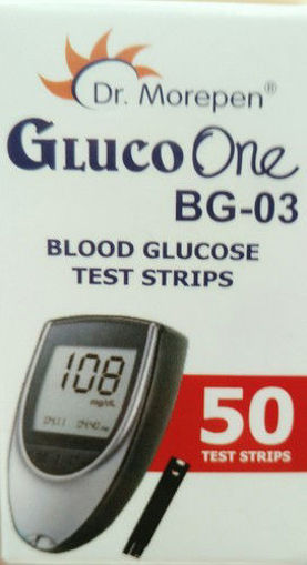 Picture of DR. MOREPEN GLUCO ONE STRIP'S 50PC