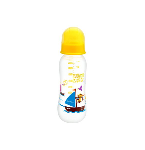 Picture of MEE MEE FEEDING BOTTLE PRINTED PLASTIC 125ML