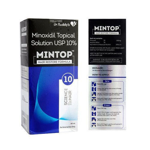 Picture of MINTOP 10% Forte HAIR RESTORE FORMULA 60ML