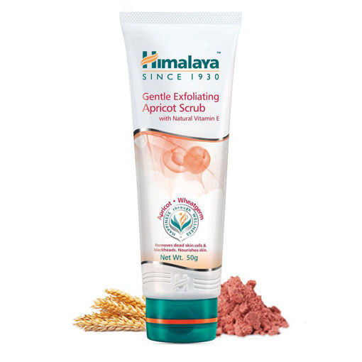 Picture of HIMALAYA GENTLE EXFOLIATING APRICOT SCRUB 50G
