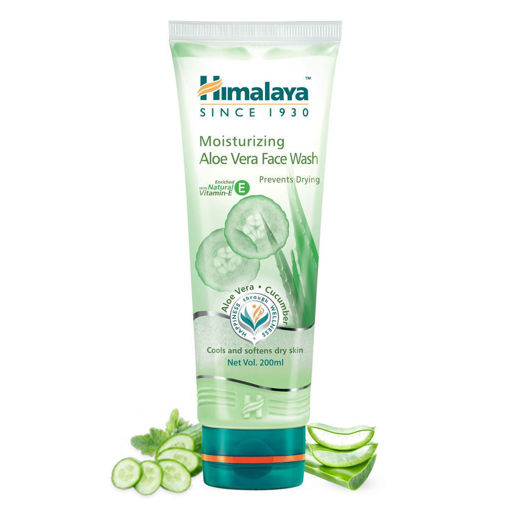 Picture of HIMALAYA MOISTURIZING ALOE VERA FACE WASH 200ML