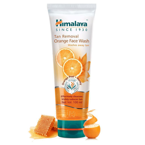 Picture of HIMALAYA TAN REMOVAL ORANGE FACE WASH 100ML