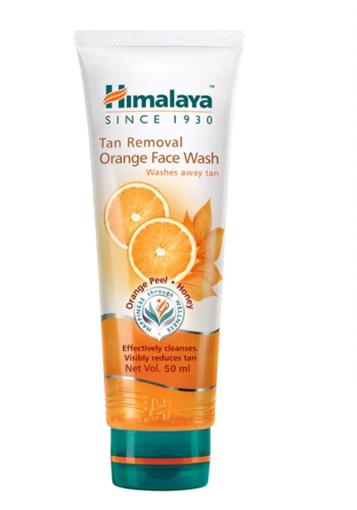 Picture of HIMALAYA TAN REMOVAL ORANGE FACE WASH 50ML