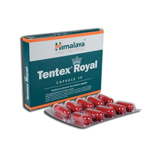 Picture of HIMALAYA TENTEX ROYAL CAPSULES 1*10