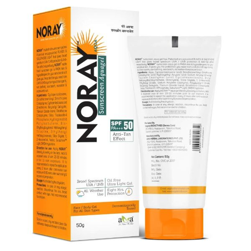 Picture of NORAY AQUA SUNSCREEN AQUAGEL SPF50 50G