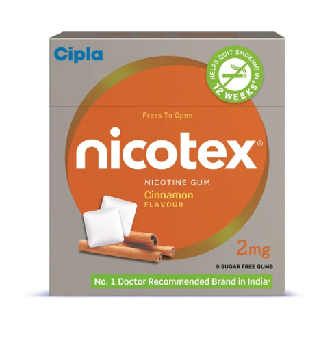 Picture of NICOTEX CINNAMON 2MG