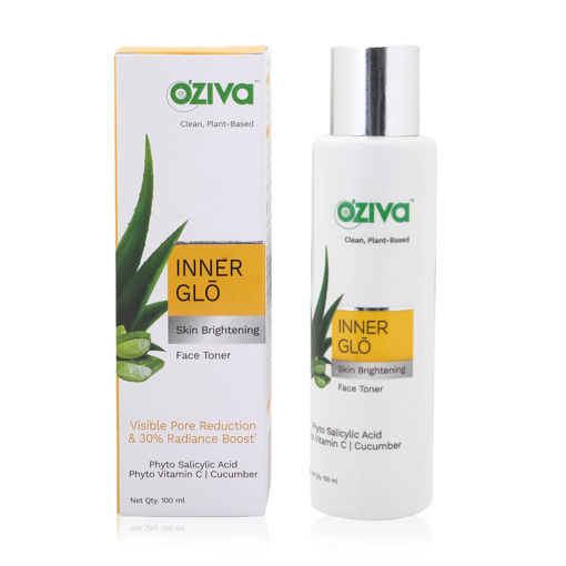Picture of OZIVA INNER GLO SKIN BRIGHTENING FACE TONER 100ML