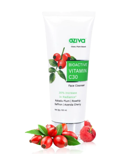 Picture of OZIVA BIOACTIVE VITAMIN C 30 FACE CLEANSER 100ML