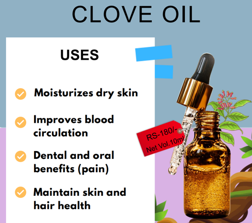 Picture of HERBOVIVE ESSENTIAL OIL CLOVE 10ML