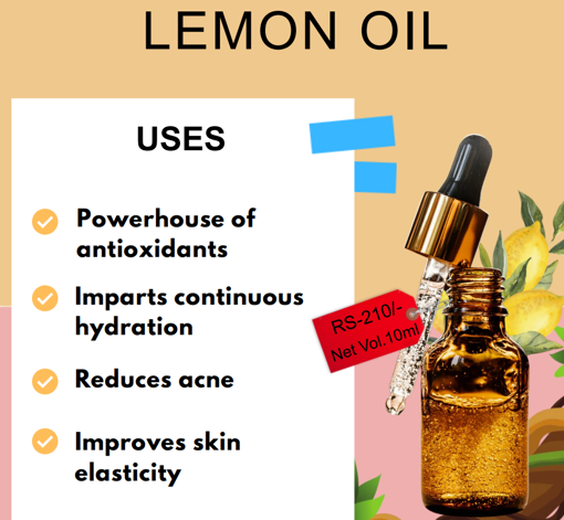 Picture of HERBOVIVE ESSENTIAL OIL LEMON 10ML