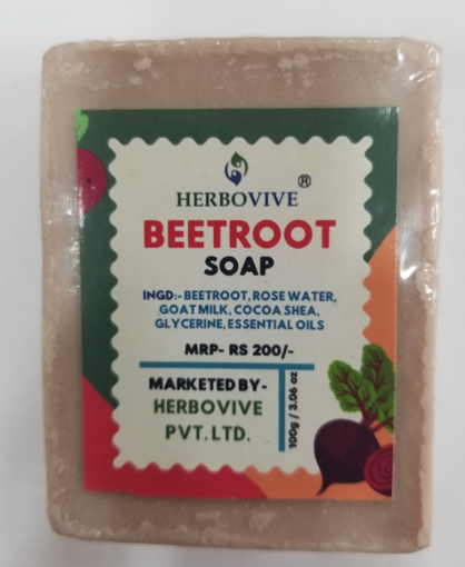 Picture of HERBOVIVE BEETROOT SOAP 100G