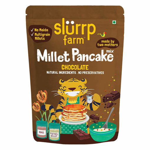 Picture of SLURRP FARM CHOCOLATE MILLET PANCAKE MIX 150G
