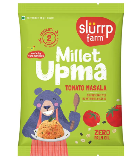 Picture of SLURRP UPMA MILLET TOMATO MASALA 50G