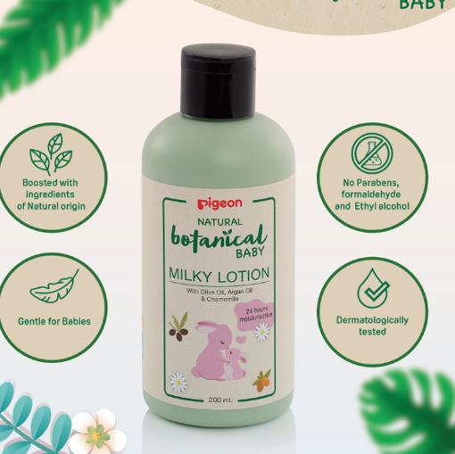 Picture of PIGEON NATURAL BOTANICAL MILKY LOTION 200ML