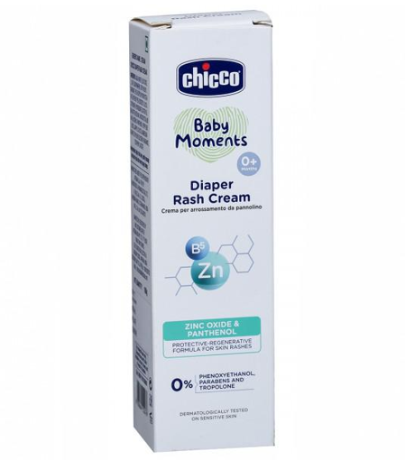 Picture of CHICCO BABY MOMENTS DIAPER RASH CREAM  100G