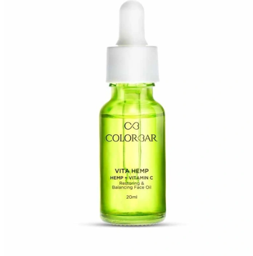 Picture of COLORBAR VITA HEMP HEMP+VITAMIN C RESTORING & BALANCING FACE OIL 20ML