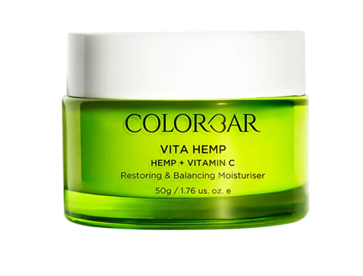 Picture of COLORBAR VITA HEMP HEMP+VITAMIN C RESTORING & BALANCING MOISTURISER 50G