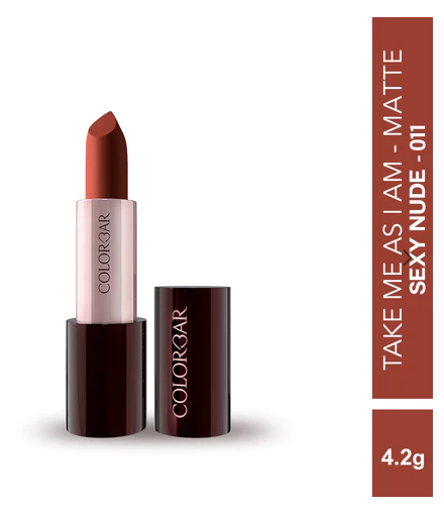 Picture of COLORBAR MADE FOR MAGIC TAKE ME AS I AM VEGAN MATTE LIPSTICK SEXY NUDE 011 4.2G