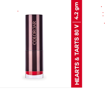 Picture of COLORBAR VELVET MATTE LIPSTICK HEARTS&TARTS 80V 4.2G