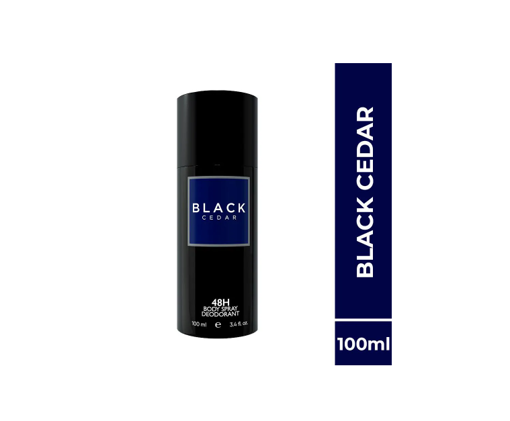 Picture of COLORBAR BLACK CEDAR 48H BODY SPRAY DEODORANT 100ML