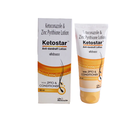 Picture of KETOSTAR ANTI DANDRUFF LOTION 50ML