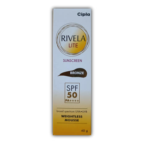 Picture of RIVELA LITE SUNSCREEN BRONZE 40G
