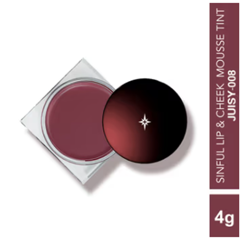 Picture of COLORBAR SINFUL LIP N CHEEK MOUSSE TINT (JUISY-008)