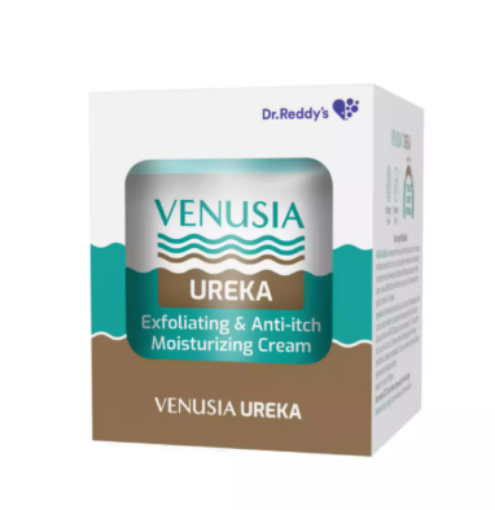 Picture of VENUSIA UREKA ESFOLIATING & ANTI ITCH MOISTURIZING CREAM 100GM