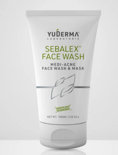 Picture of YUDERMA SEBALEX FACE WASH(MEDI-ACNE FACE WASH & MASK) 100GM