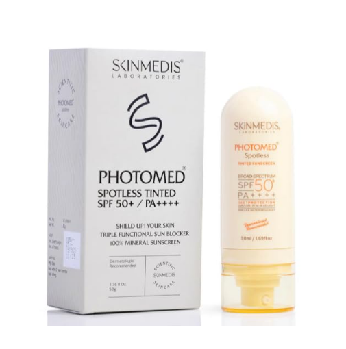 Picture of SKINMEDIS PHOTOMED SPOTLESS TINTED SUNSCREEN SPF50+ 50ML
