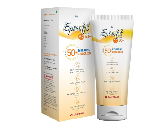 Picture of EPISOFT AC SPF 50+ HYDRATING SUNSCREEN 50GM
