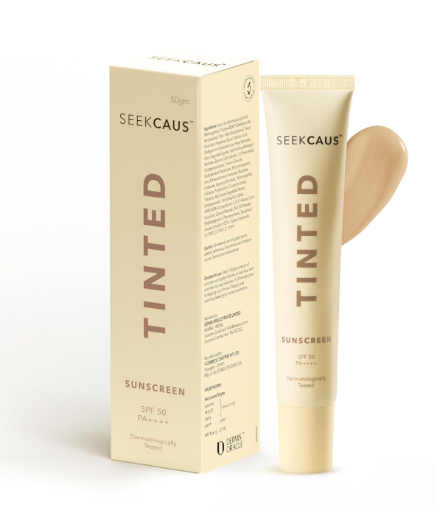 Picture of SEEKCAUS TINTED SUNSCREEN SPF50+ 50GM