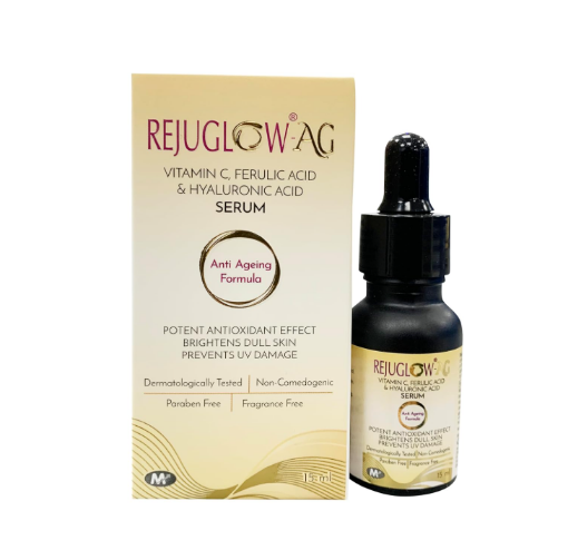 Picture of REJUGLOW VITAMIN C,FERULIC ACID and HYALURONIC ACID SERUM 15ML