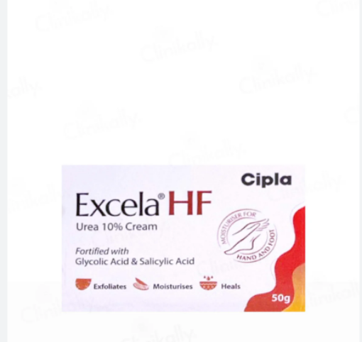 Picture of EXCELA HF UREA 10% CREAM 50G